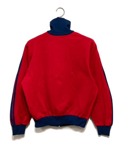 adidas（アディダス）adidas (アディダス) トラックジャケット レッド×ネイビー サイズ:4の古着・服飾アイテム