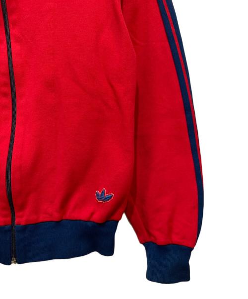 adidas（アディダス）adidas (アディダス) トラックジャケット レッド×ネイビー サイズ:4の古着・服飾アイテム