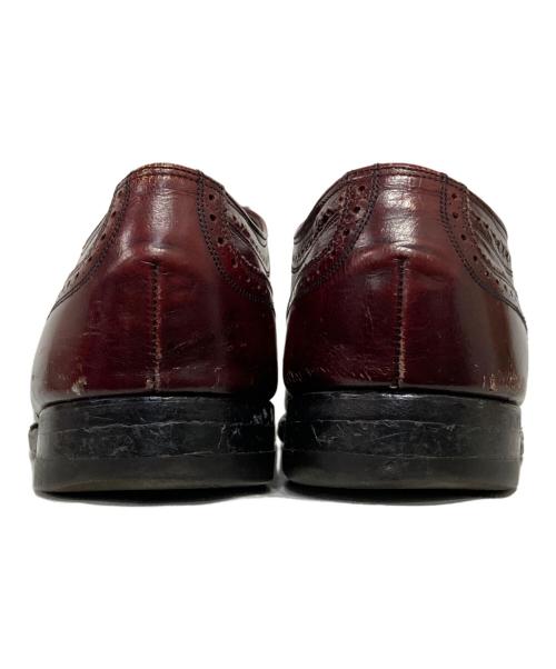 Florsheim（フローシャイム）Florsheim (フローシャイム) 内羽根 レザーウイングチップシューズ ブラウン サイズ:10 Eの古着・服飾アイテム