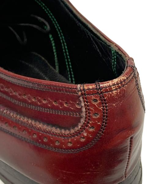 Florsheim（フローシャイム）Florsheim (フローシャイム) 内羽根 レザーウイングチップシューズ ブラウン サイズ:10 Eの古着・服飾アイテム