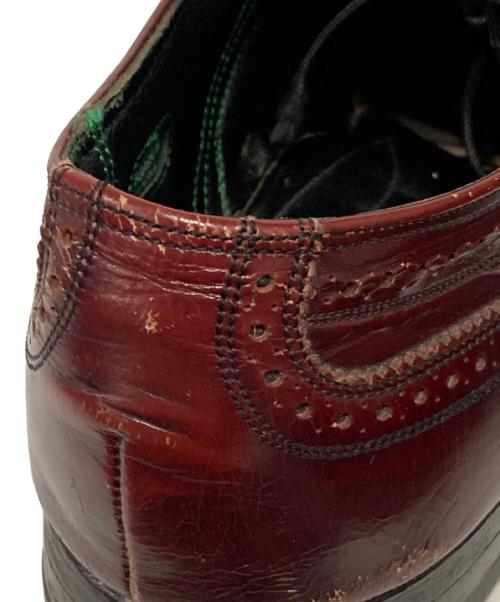 Florsheim（フローシャイム）Florsheim (フローシャイム) 内羽根 レザーウイングチップシューズ ブラウン サイズ:10 Eの古着・服飾アイテム