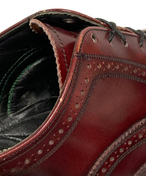 Florsheim（フローシャイム）Florsheim (フローシャイム) 内羽根 レザーウイングチップシューズ ブラウン サイズ:10 Eの古着・服飾アイテム