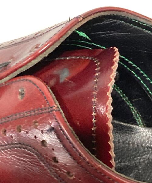 Florsheim（フローシャイム）Florsheim (フローシャイム) 内羽根 レザーウイングチップシューズ ブラウン サイズ:10 Eの古着・服飾アイテム