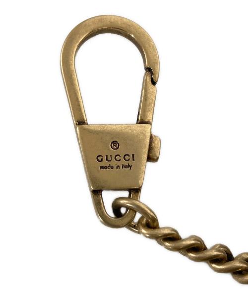 GUCCI（グッチ）GUCCI (グッチ) チェーンショルダーバッグ ブラック サイズ:-の古着・服飾アイテム