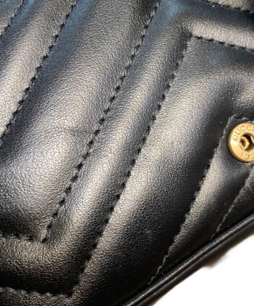GUCCI（グッチ）GUCCI (グッチ) チェーンショルダーバッグ ブラック サイズ:-の古着・服飾アイテム