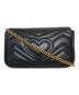 GUCCI (グッチ) チェーンショルダーバッグ ブラック サイズ:-：100000円