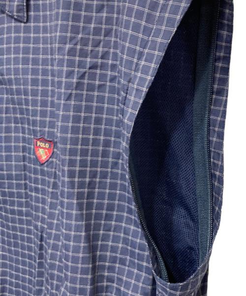 POLO GOLF（ポロ ゴルフ）POLO GOLF (ポロ ゴルフ) 2WAYプルオーバージャケット ネイビー サイズ:Mの古着・服飾アイテム