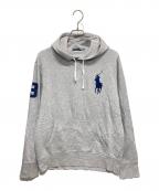 POLO RALPH LAURENポロ・ラルフローレン）の古着「ビッグポニーパーカー」｜グレー