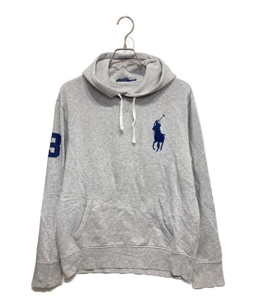 POLO RALPH LAUREN（ポロ・ラルフローレン）POLO RALPH LAUREN (ポロ・ラルフローレン) ビッグポニーパーカー グレー サイズ:Lの古着・服飾アイテム