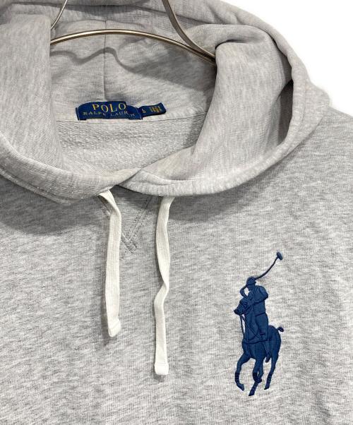 POLO RALPH LAUREN（ポロ・ラルフローレン）POLO RALPH LAUREN (ポロ・ラルフローレン) ビッグポニーパーカー グレー サイズ:Lの古着・服飾アイテム
