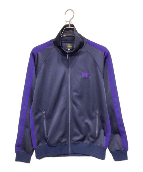 Needles（ニードルズ）Needles (ニードルズ) Track Jacket ネイビー×パープル サイズ:Mの古着・服飾アイテム