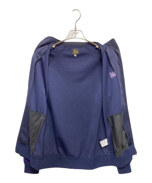 Needles（ニードルズ）Needles (ニードルズ) Track Jacket ネイビー×パープル サイズ:Mの古着・服飾アイテム