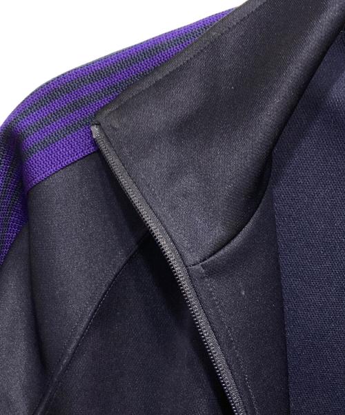 Needles（ニードルズ）Needles (ニードルズ) Track Jacket ネイビー×パープル サイズ:Mの古着・服飾アイテム