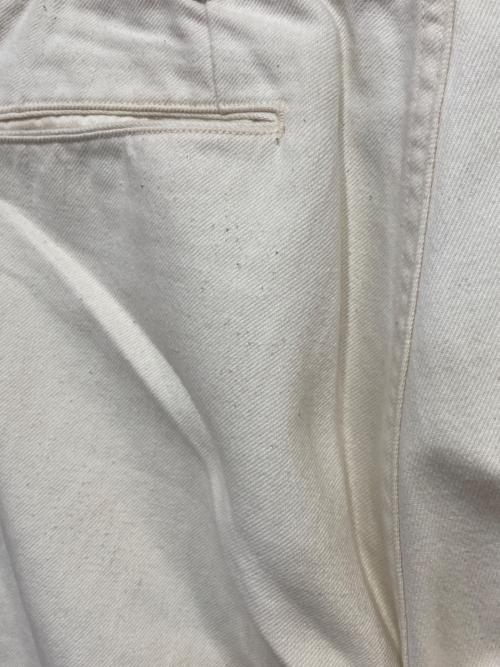 nanamica（ナナミカ）nanamica (ナナミカ) WIDE DENIM PANTS ホワイト サイズ:30の古着・服飾アイテム