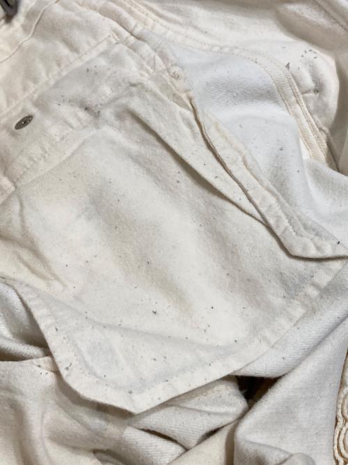 nanamica（ナナミカ）nanamica (ナナミカ) WIDE DENIM PANTS ホワイト サイズ:30の古着・服飾アイテム