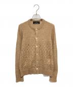 tricot COMME des GARCONSトリココムデギャルソン）の古着「アルパカ混カーディガン」｜ブラウン