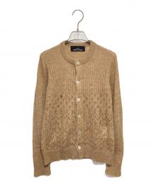 tricot COMME des GARCONS（トリココムデギャルソン）の古着「アルパカ混カーディガン」｜ブラウン