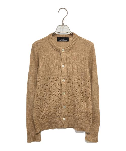 tricot COMME des GARCONS（トリココムデギャルソン）tricot COMME des GARCONS (トリココムデギャルソン) アルパカ混カーディガン ブラウン サイズ:-の古着・服飾アイテム