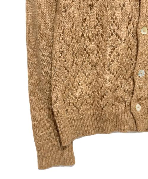 tricot COMME des GARCONS（トリココムデギャルソン）tricot COMME des GARCONS (トリココムデギャルソン) アルパカ混カーディガン ブラウン サイズ:-の古着・服飾アイテム