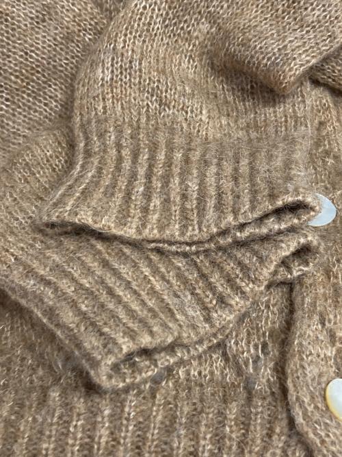 tricot COMME des GARCONS（トリココムデギャルソン）tricot COMME des GARCONS (トリココムデギャルソン) アルパカ混カーディガン ブラウン サイズ:-の古着・服飾アイテム