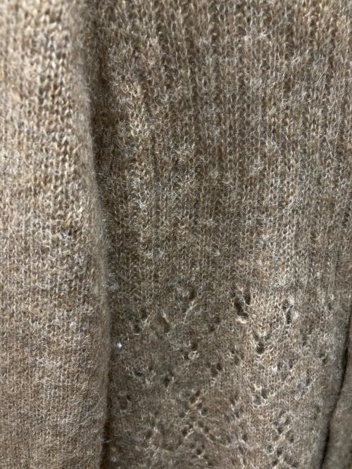 tricot COMME des GARCONS（トリココムデギャルソン）tricot COMME des GARCONS (トリココムデギャルソン) アルパカ混カーディガン ブラウン サイズ:-の古着・服飾アイテム