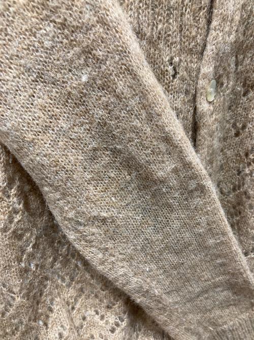 tricot COMME des GARCONS（トリココムデギャルソン）tricot COMME des GARCONS (トリココムデギャルソン) アルパカ混カーディガン ブラウン サイズ:-の古着・服飾アイテム