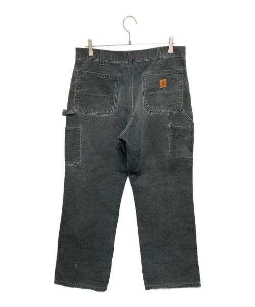 CarHartt（カーハート）CarHartt (カーハート) ダブルニーペインターパンツ ブラック サイズ:34×30の古着・服飾アイテム