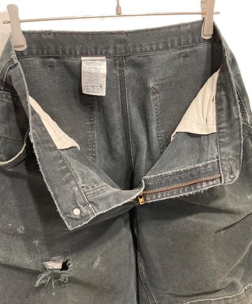 CarHartt（カーハート）CarHartt (カーハート) ダブルニーペインターパンツ ブラック サイズ:34×30の古着・服飾アイテム