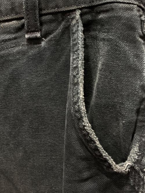 CarHartt（カーハート）CarHartt (カーハート) ダブルニーペインターパンツ ブラック サイズ:34×30の古着・服飾アイテム
