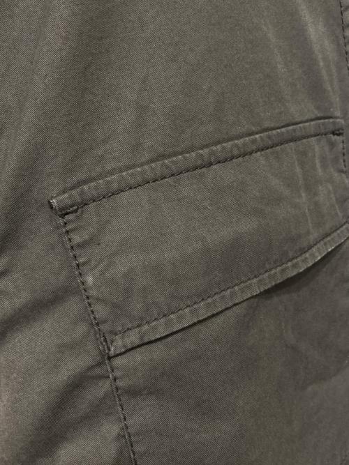 STONE ISLAND（ストーンアイランド）STONE ISLAND (ストーンアイランド) ガーメントダイスーピマコットンストレッチツイルシャツブルゾン グレー サイズ:Mの古着・服飾アイテム