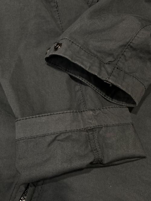 STONE ISLAND（ストーンアイランド）STONE ISLAND (ストーンアイランド) ガーメントダイスーピマコットンストレッチツイルシャツブルゾン グレー サイズ:Mの古着・服飾アイテム