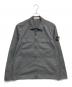 STONE ISLAND（ストーンアイランド）の古着「ガーメントダイスーピマコットンストレッチツイルシャツブルゾン」｜グレー