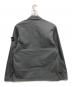 STONE ISLAND (ストーンアイランド) ガーメントダイスーピマコットンストレッチツイルシャツブルゾン グレー サイズ:M：32000円