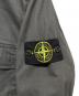 中古・古着 STONE ISLAND (ストーンアイランド) ガーメントダイスーピマコットンストレッチツイルシャツブルゾン グレー サイズ:M：32000円
