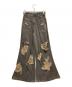 jose moon (ジョゼムーン) ZIP DAMAGE DENIM BROWN サイズ:38：14000円