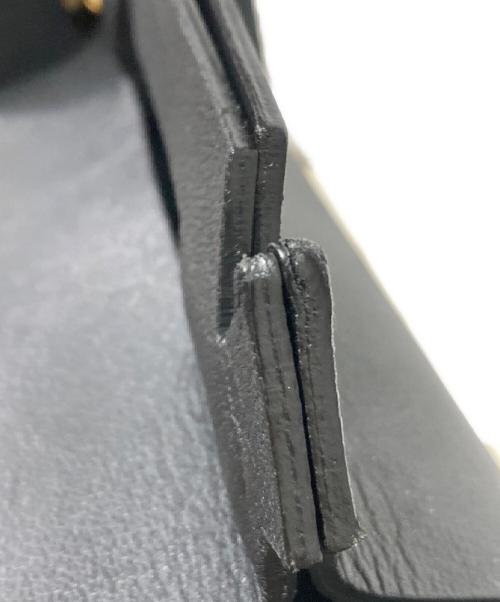 masu（エムエーエスユー）masu (エムエーエスユー) LEATHER CAKE BAG ブラックの古着・服飾アイテム