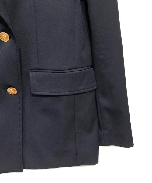 Spick and Span（スピック＆スパン）Spick and Span (スピック＆スパン) ドライツイルダブルブレストジャケット ネイビー サイズ:38の古着・服飾アイテム