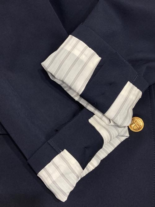 Spick and Span（スピック＆スパン）Spick and Span (スピック＆スパン) ドライツイルダブルブレストジャケット ネイビー サイズ:38の古着・服飾アイテム