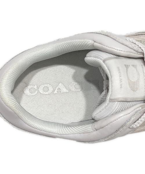COACH（コーチ）COACH (コーチ) ロートップ・SIGスニーカー ホワイト サイズ:23.5の古着・服飾アイテム