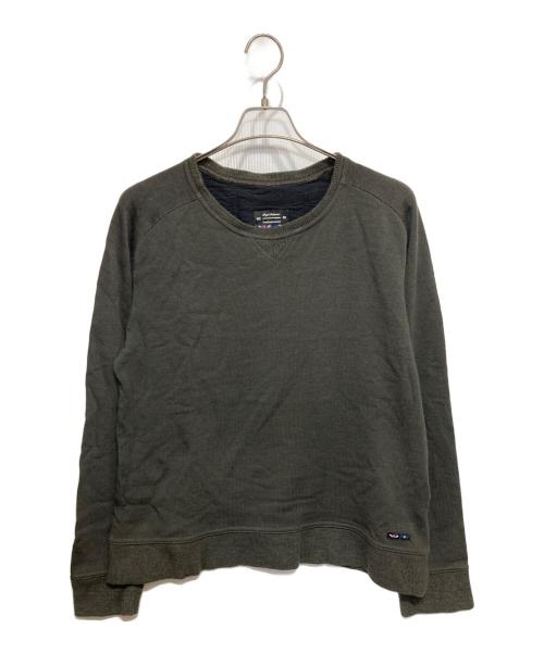 NIGEL CABOURN（ナイジェルケーボン）NIGEL CABOURN (ナイジェルケーボン) Peak Performance (ピーク・パフォーマンス) コットンウールスウェット グレー サイズ:Lの古着・服飾アイテム