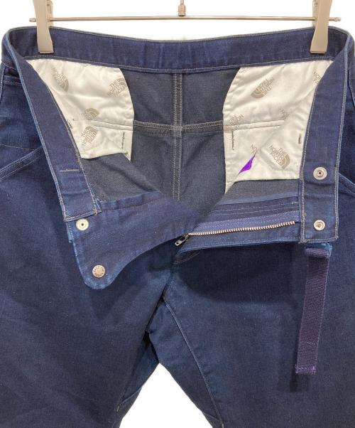 THE NORTHFACE PURPLELABEL（ザ・ノースフェイス パープルレーベル）THE NORTHFACE PURPLELABEL (ザ・ノースフェイス パープルレーベル) Webbing Belt Denim Pants インディゴ サイズ:32の古着・服飾アイテム