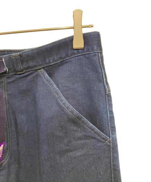 THE NORTHFACE PURPLELABEL（ザ・ノースフェイス パープルレーベル）THE NORTHFACE PURPLELABEL (ザ・ノースフェイス パープルレーベル) Webbing Belt Denim Pants インディゴ サイズ:32の古着・服飾アイテム