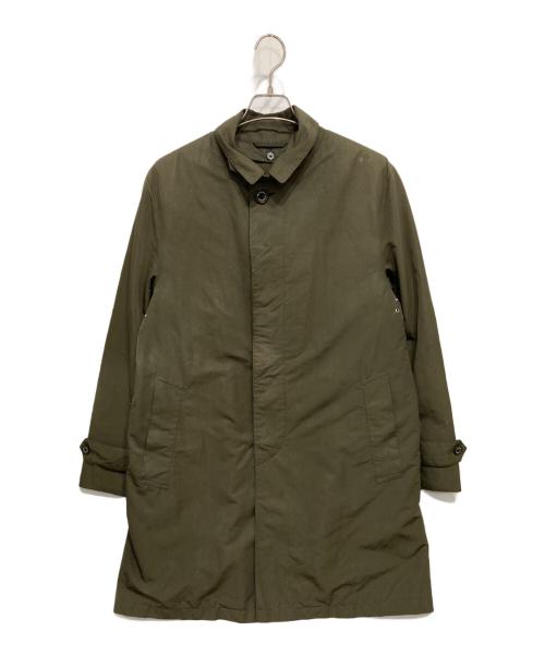 MACKINTOSH PHILOSOPHY（マッキントッシュ フィロソフィー）MACKINTOSH PHILOSOPHY (マッキントッシュ フィロソフィー) ライナー付きステンカラーコート グリーン サイズ:40の古着・服飾アイテム