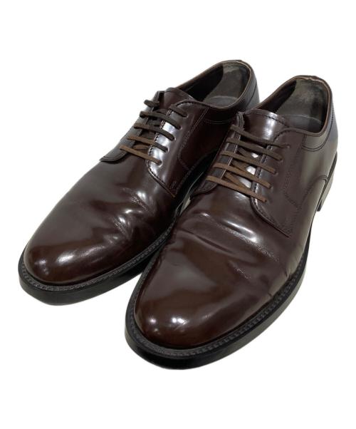 TOD'S（トッズ）TOD'S (トッズ) プレーントゥシューズ ブラウン サイズ:7の古着・服飾アイテム