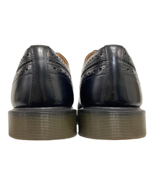 Dr.Martens（ドクターマーチン）Dr.Martens (ドクターマーチン) 5ホールウィングチップシューズ ブラック サイズ:UK10の古着・服飾アイテム