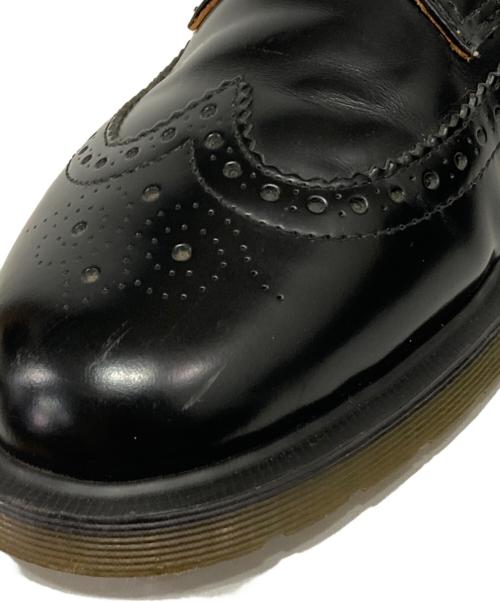 Dr.Martens（ドクターマーチン）Dr.Martens (ドクターマーチン) 5ホールウィングチップシューズ ブラック サイズ:UK10の古着・服飾アイテム
