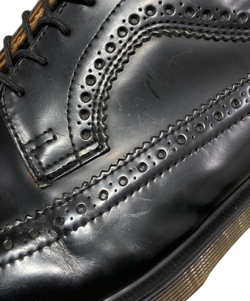 Dr.Martens（ドクターマーチン）Dr.Martens (ドクターマーチン) 5ホールウィングチップシューズ ブラック サイズ:UK10の古着・服飾アイテム