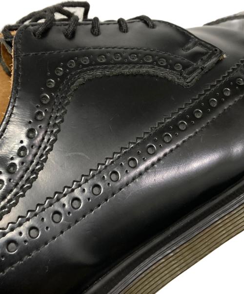 Dr.Martens（ドクターマーチン）Dr.Martens (ドクターマーチン) 5ホールウィングチップシューズ ブラック サイズ:UK10の古着・服飾アイテム