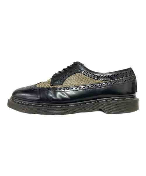 Dr.Martens（ドクターマーチン）Dr.Martens (ドクターマーチン) ウィングチップシューズ ブラック サイズ:UK10の古着・服飾アイテム