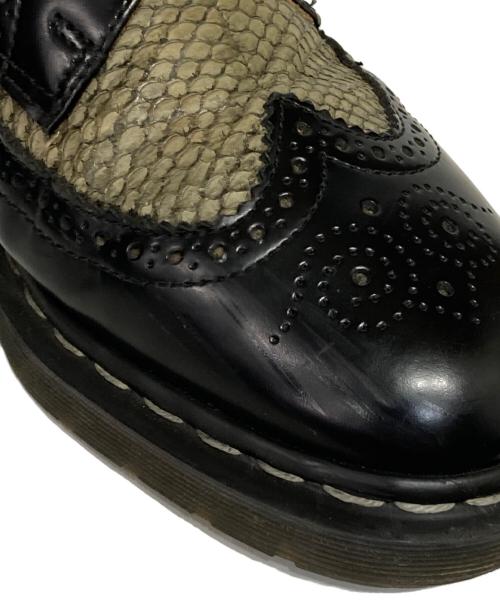 Dr.Martens（ドクターマーチン）Dr.Martens (ドクターマーチン) ウィングチップシューズ ブラック サイズ:UK10の古着・服飾アイテム